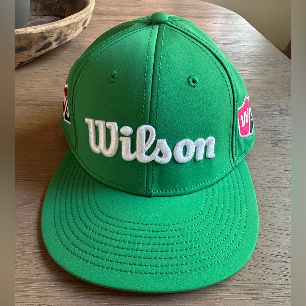 Wilson Bright Green Adjustable Cap -Golf